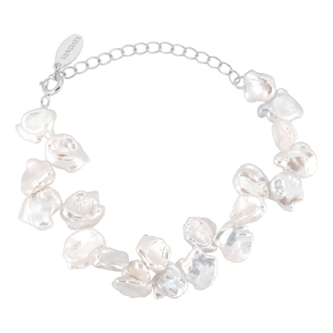 Tahiti Pearl Bracelet Silver - Vandaya