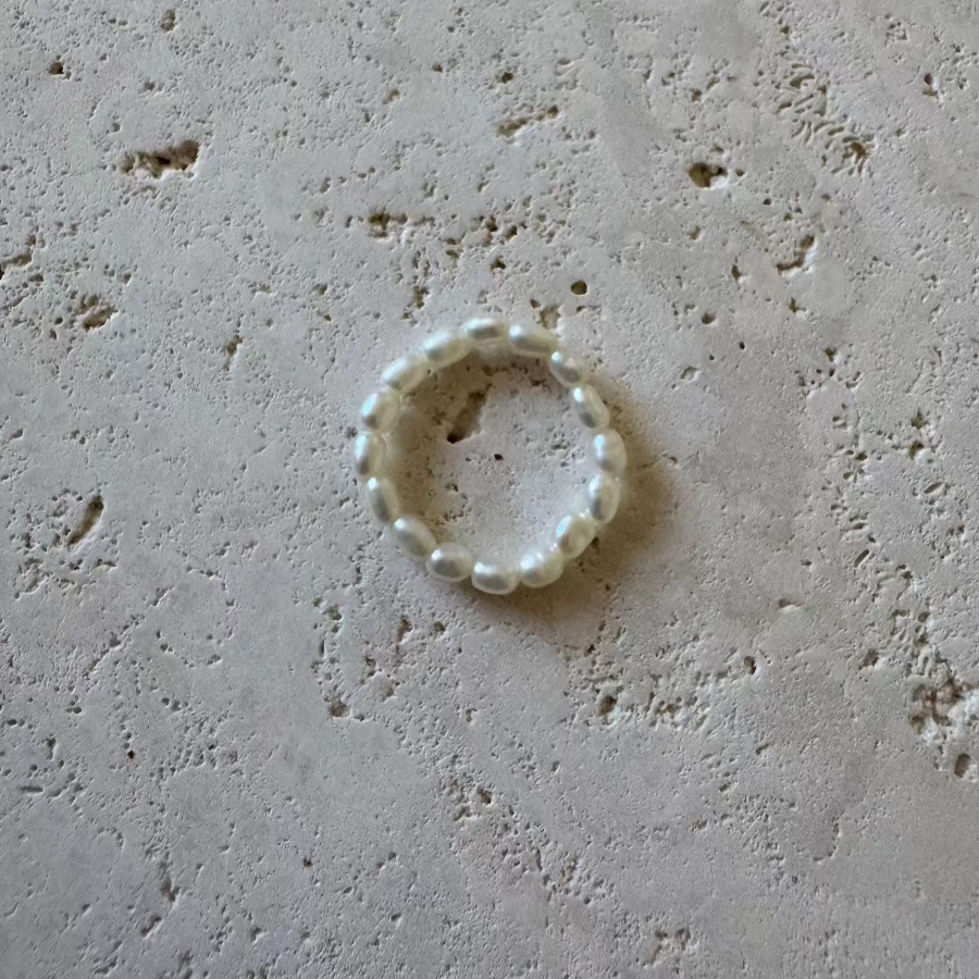 Rice Pearl Ring