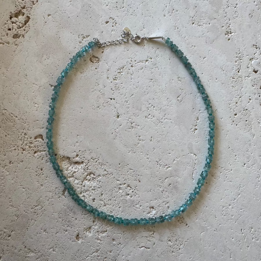 Blue Gemstone Necklace
