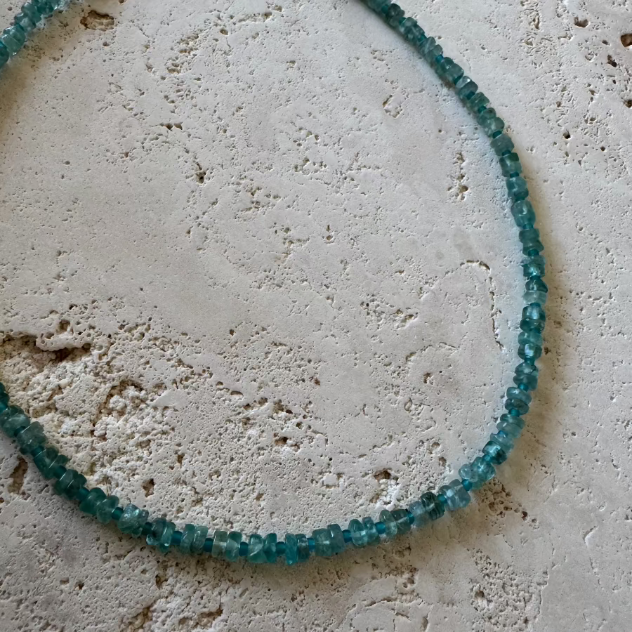 Blue Gemstone Necklace